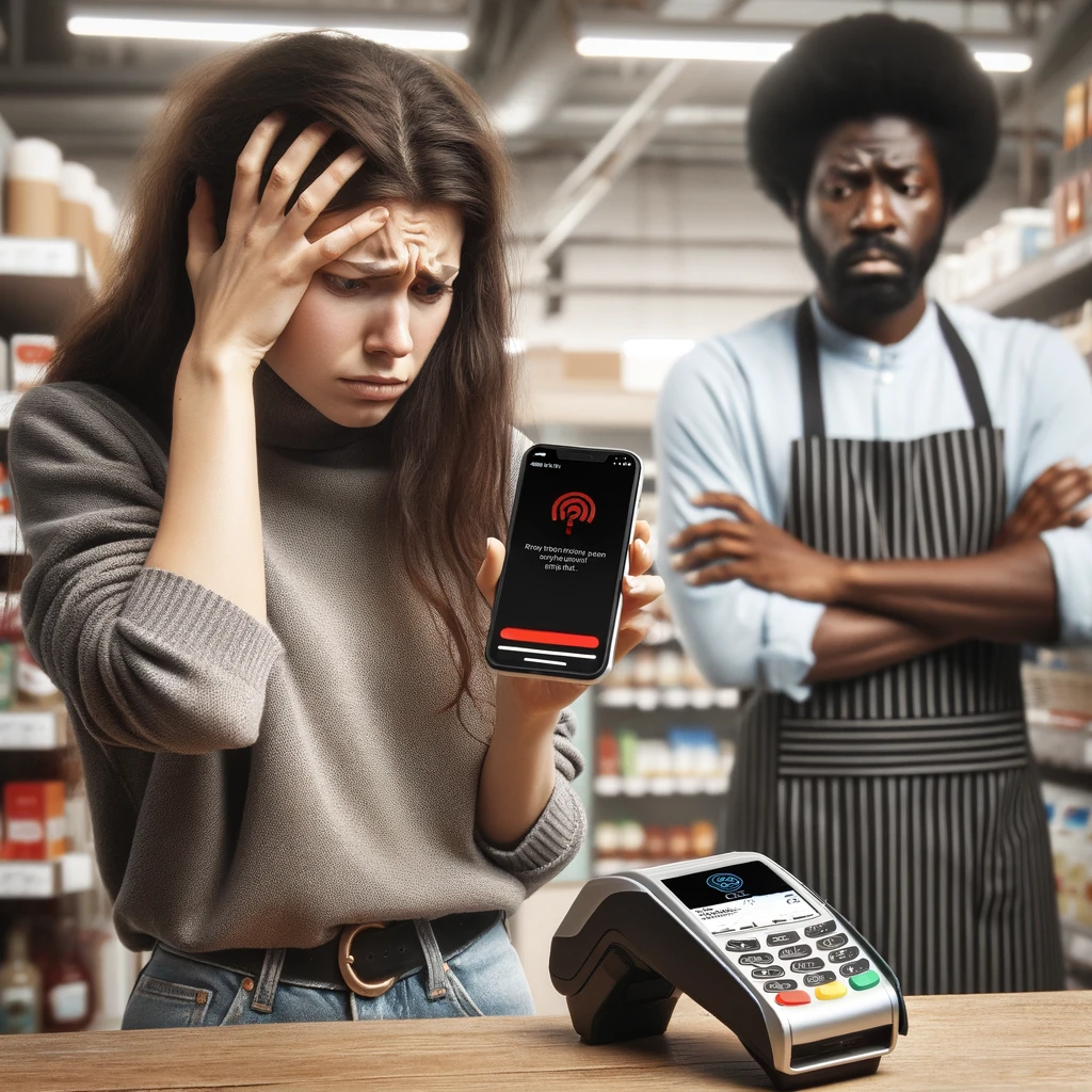 Apple pay virker ikke