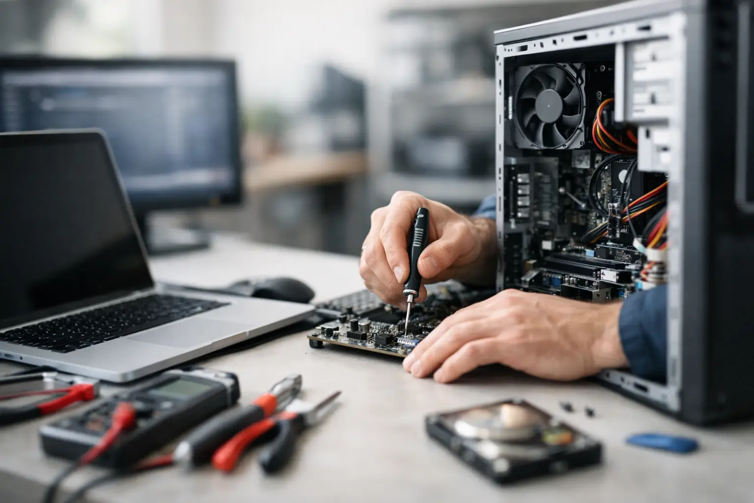 Computer reparation når din computer svigter