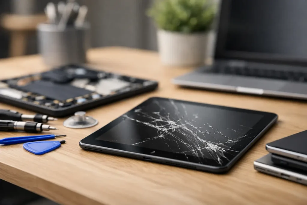 Hvornår betaler tablet reparation sig bedst?