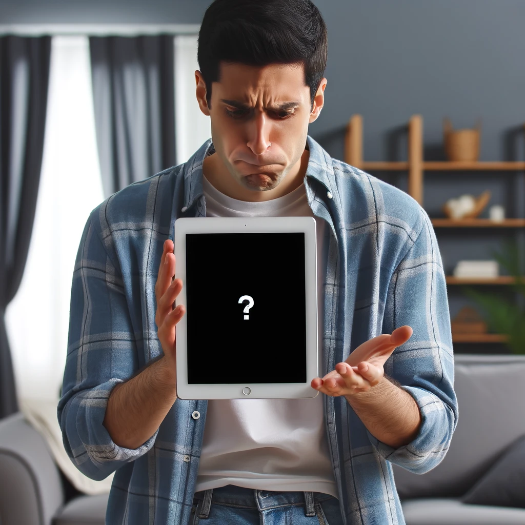 ipad vil ikke tænde