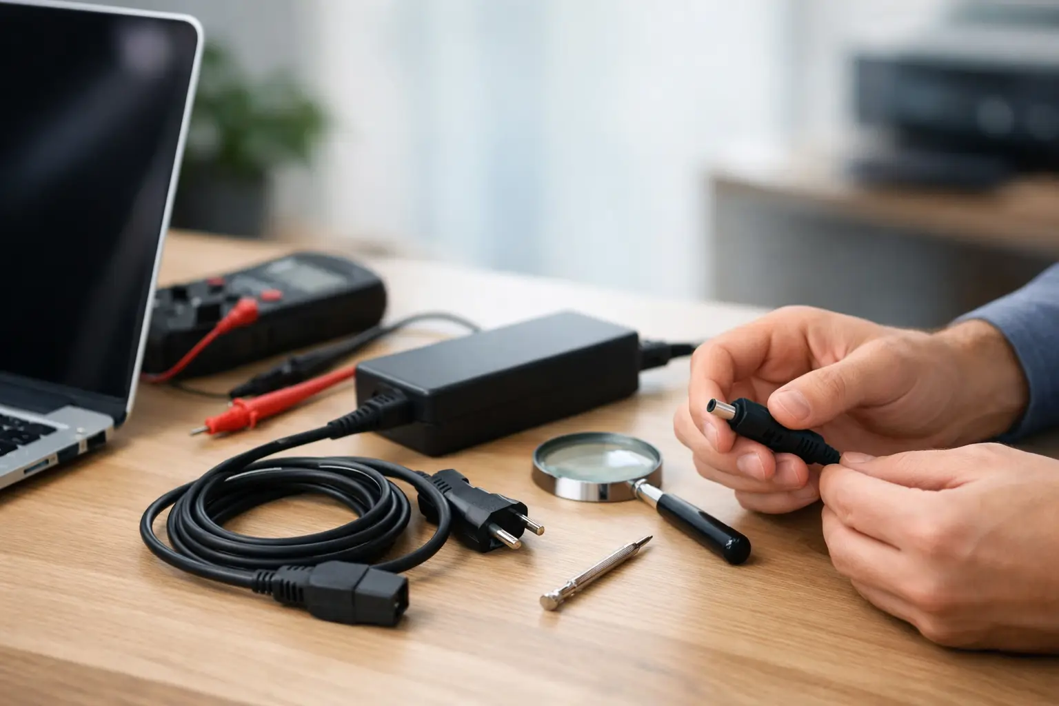 Løs problemer med computeropladeren med 8 tjek