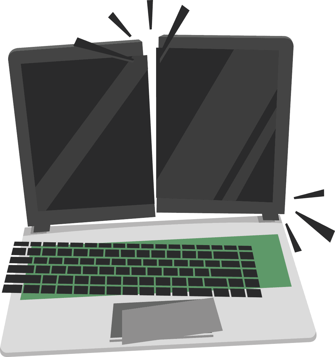 Reparation af laptop skærm