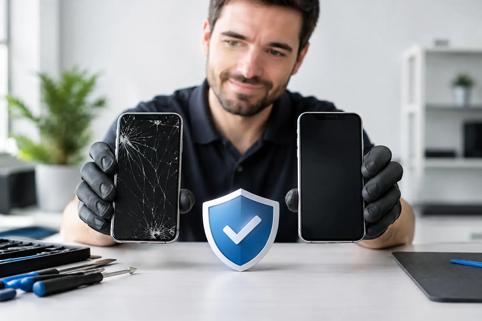 Prisgaranti på mobilreparation uden kompromis